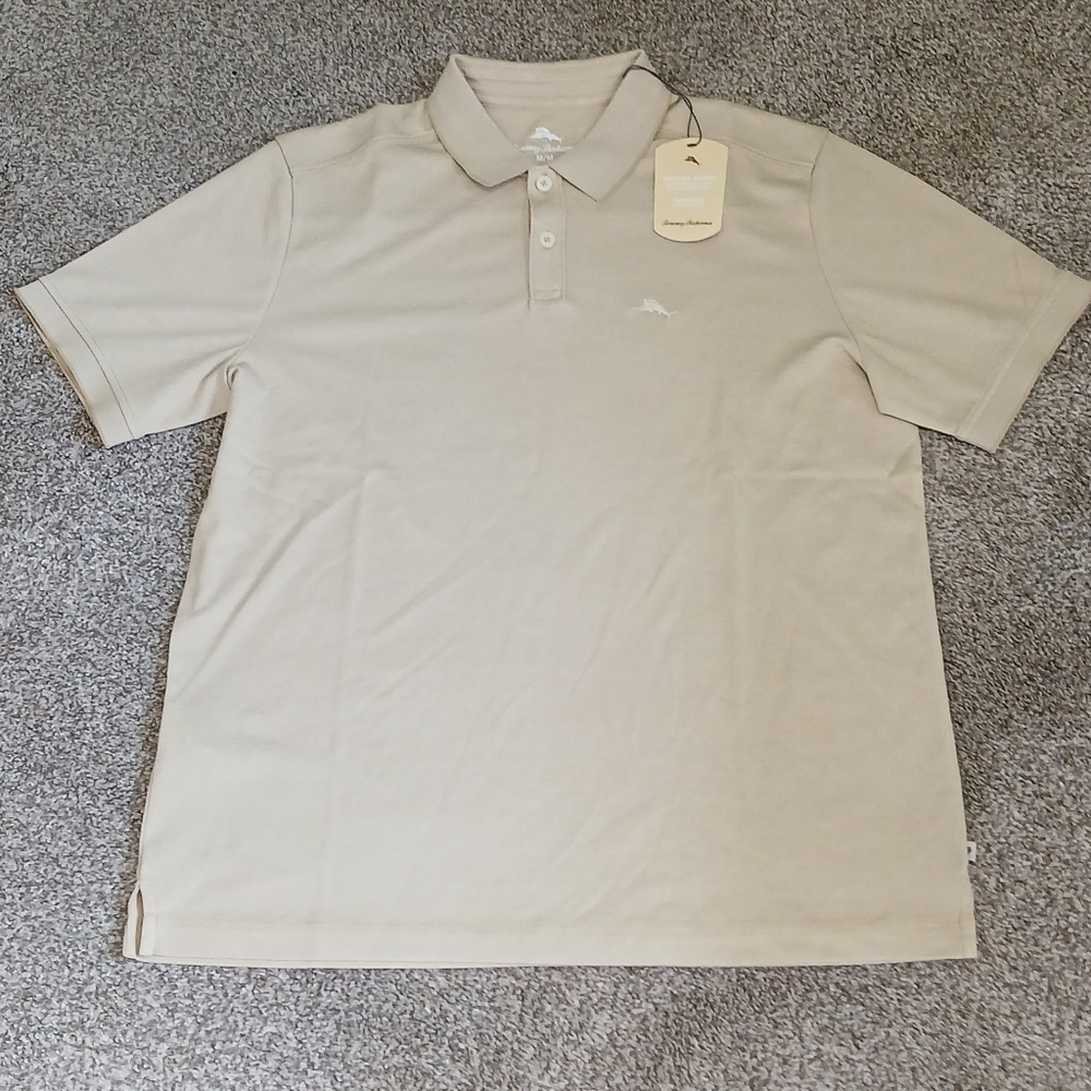 Tommy Bahama Travertine Polo Shirt Mrm's Size; Medium (NWT)